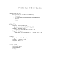 Csuf has the largest student population of the california state universities. Old Exam 2 Review Questions The Computer Impact Cpsc 313 Docsity