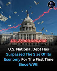 America just crossed a financial milestone not seen since the aftermath of World War II. Recent data shows U.S. public debt has grown larger than the nation's entire economy, crossing the symbolic