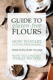 Guide To Gluten Free Flours Explaining How To Start Gluten Free Baking What Flours To Use And How Gluten Free Flour Gluten Free Baking Gluten Free Dairy Free