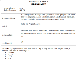 Maybe you would like to learn more about one of these? Contoh Soal Perpindahan Kalor Smp Kelas 7 Contoh Soal Terbaru