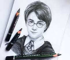 67 harry potter clip art images. Harry Potter Pencil Drawing By Elienka Art No 3293