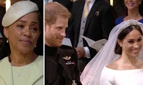 On saturday, prince harry, 33, and meghan markle, 36, will wed at st. Royal Wedding Meghan Markle S Mum Doria Ragland Emotional In Ceremony Royal News Express Co Uk