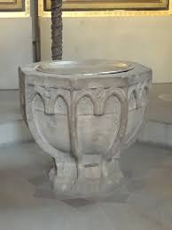 Pin Op Doopvont Font Taufbecken