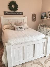Homeowners will often combine newer and sleeker items with one piece of distressed bedroom furniture. The Griffin Wood Bed Frame Etsy White Bed Frame Distressed Bedroom Furniture Bed Furniture