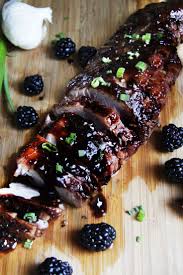 Blackberry Hoisin Ginger Pork Tenderloin Carlsbad Cravings Tenderloin Recipes Recipes Ginger Pork