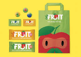 Only Fruit Concept Fruit Logo Design Creative Packaging Design Creative Packaging