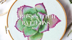 The patterns are available as instant downloadable pdfs. Boho Rainbow Free Cross Stitch Pattern Ugly Duckling House