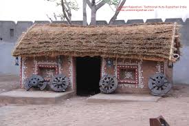 Indian Huts Village House Design Traditional House House Painting