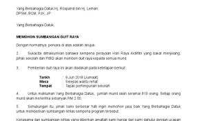 Pemberian Contoh Surat Memberi Sumbangan Ikhlas Otosection