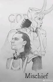 Credit To The Artist Loki Art Avengers Drawings Marvel Drawings