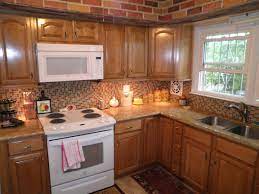Kitchen Paint Colors With Honey Oak Cabinets And White Appliances Oak Kitchen Cabinets Kitchen Remodel Kitchen Cabinet Design