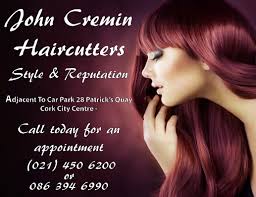 John Cremin Haircutters Cork City Hairdressers Cork