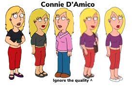 Anyone notice Connie D'Amico has changed outfits multiple times? (Excluding  dances, Halloween, stripping, and other occasions like gym class) : r/ familyguy