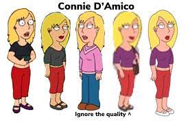 Anyone notice Connie D'Amico has changed outfits multiple times? (Excluding  dances, Halloween, stripping, and other occasions like gym class) :  r/familyguy