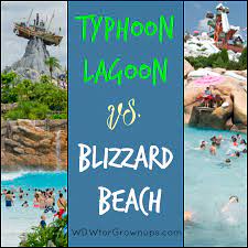 The Great Debate Typhoon Lagoon Vs Blizzard Beach