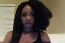 Using a pressing comb, a blow dryer and a comb or a flat iron hair can be straightened at home in just a matter of minutes. No Heat Damage How To Straighten Natural Hair Tutorial Youtube