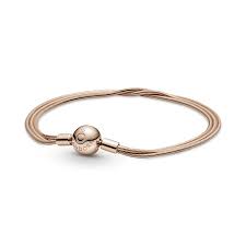 If you are between wrist or bracelet sizes, we recommend choosing the next size up. Pandora Moments Multi Snake Chain Bracelet The Diamond Center Where Wisconsin Gets Engaged