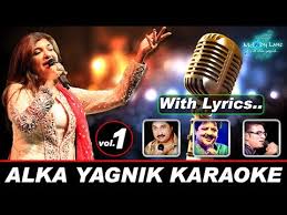 Sing Along With Alka Yagnik Original Bollywood Karaoke Vol 1 Youtube