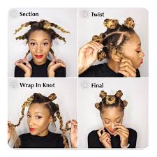 Just twist the sides towards the center to create a faux hawk, and wrap your braids into a few big knots that go from your forehead to your nape. 74 Cool Bantu Knots Hairstyles With How To Tutorials