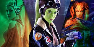 Karrell (Twi'Lek Head With Lekku) – Origami Gaming