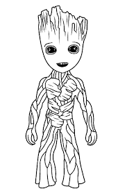 For boys and girls, kids and adults, teenagers and toddlers, preschoolers and older kids at school. Groot Coloring Pages Coloring Home