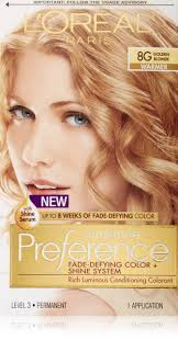 amazon com preference golden blonde chemical hair dyes beauty golden blonde hair loreal hair color
