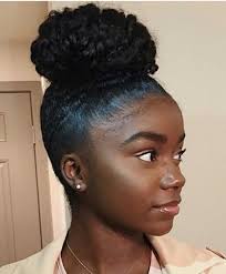 2.hair color :natural color hair buns pieces for black women, wavy curly bun style. Pinterest Tomeciak Curly Hair Styles Natural Hair Styles Natural Hair Updo
