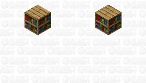 Bone blocks are storage blocks equivalent to nine pieces of bone meal. Bookshelf Minecraft Skin