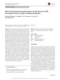 Coffee machine rentals massachusetts state abbreviation ms. Pdf Effect Of Solvent Extraction Parameters On The Recovery Of Oil From Spent Coffee Grounds For Biofuel Production