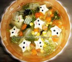 3 sdm bawang putih iris 2 sdm udang kering, rendam air panas 1 sdt merica 3 butir kemiri 1 sdt garam. Resep Sayur Bening Sawi Putih Bakso Ikan Resep Resep Masakan Indonesia Resep Sayuran