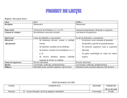 Însușire cunoștințe tipul lecției competențe. Doc Proiect Lectie 5 Cu 7 21 Nov Gheorghita Adrian Academia Edu