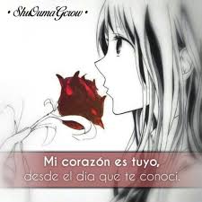 Anime Frases Anime Frase Sentimientos Shuoumagcrow Amor Frases Frases De Personajes Frases De Amor Anime