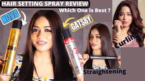 My favorite is sexy hair soy touchable hair spray. Hair Setting Spray Review Hair Fixer Spray For Straightening Curling And Hair Styling Youtube