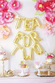 Tea For 2 Birthday Party Ideas Home Style Your Senses Toddler Birthday Party Girl 2nd Birthday Tea Party Baby Shower