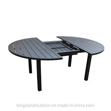 Save to favorites tate 48 round dining table with glass top and sand base. China Luxury Outdoor Garden Aluminium Round Dining Furnitures Extendable Oval Table China Restaurant Aluminum Dining Table Patio Aluminum Dining Furniture