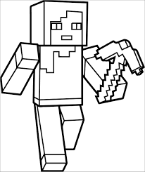 These black and white minecraft coloring pages are free. Mine Craft Dragon Coloring Page Coloringbay