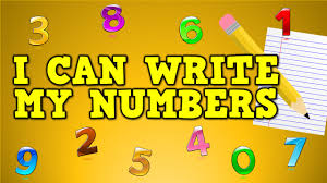 If you are interested, you must remember that the function of large numbers is so that children can see it clearly right? I Can Write My Numbers Writing Numbers 0 9 For Kids Youtube