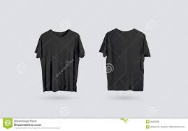 Opiniao Preta Vazia Da Parte Dianteira E De Verso Do T Shirt Modelo Do Projeto Ilustracao Stock Ilustracao De Grupo Frente 85832665