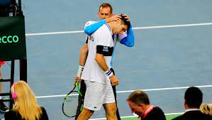 Fede delbonis, en cuartos de final del atp de belgardo. Fede Delbonis Facebook