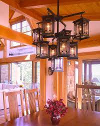 Arts and crafts and mission style chandeliers. Let S Shed Some Light On Barn Home Lighting Options Timberpeg Timber Frame Post And Beam Homes