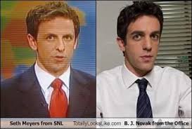 Bj Novak The Office Untitled Seth Meyers Snl Humor