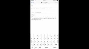 Ipa keyboard is a virtual keyboard displayed on the screen containing all the letters in the international phonetic alphabet. Ipa Keyboard International Phonetic Alphabet Keyboard For Iphone And Ipad Youtube