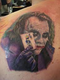 30 badass joker tattoos designs joker tattoos inspired by heath ledger, jared leto, joaquin phoenix a list of best joker tattoo designs 20 different. 30 Awesome Heath Ledger Joker Tattoos