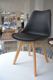 Silla Tulip Patas De Madera Sillas Sillas Eames Muebles
