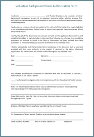 Bus driver evaluation forms are used to see if a person has the qualifications to drive a bus for a company or a school. Free Background Check Authorization Consent Forms Pdf Word
