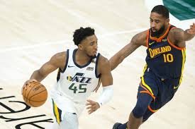 Mitchell has scored at least 25 points in each of his four playoff appearances and the jazz are undefeated since he returned for game 2, highlighting his importance on the offensive side of the court. Nba Golden State Warriors At Utah Jazz Awful Announcing
