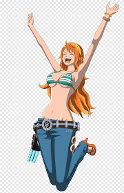 One Piece Nami jumping with hands up art, One Piece: Unlimited World Red  One Piece: Pirate Warriors 2 Nami Monkey D. Luffy, ace, cartoon, fictional  Character png | PNGEgg