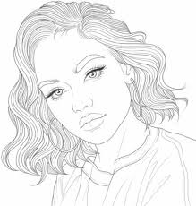 See more ideas about coloring pages cute coloring pages coloring books. Pin By Welscoom On Estetika Outline Art Girly Drawings Beauty Art Drawings
