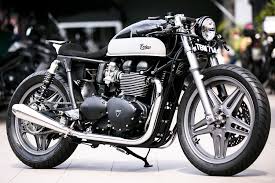 The official triumph malaysia site. Pom Star A Unique Triumph Bonneville Cafe Mashup By Kerkus Pipeburn