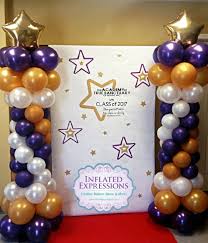 Vpk Graduation Stars Balloon Columns Balloon Decor Balloon Decorations Balloon Columns Balloons